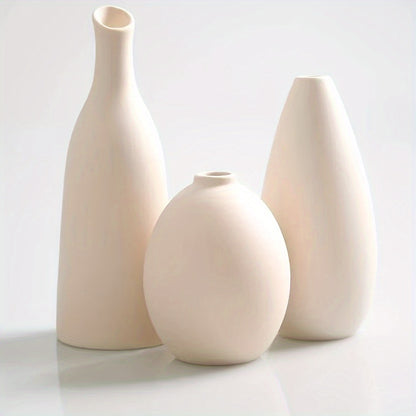 3pcs Set Boho Ceramic Vases