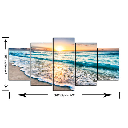 5-Piece Modern Art Canvas Wall Décor Set