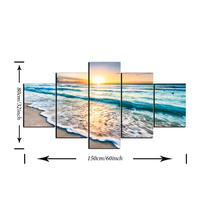 5-Piece Modern Art Canvas Wall Décor Set