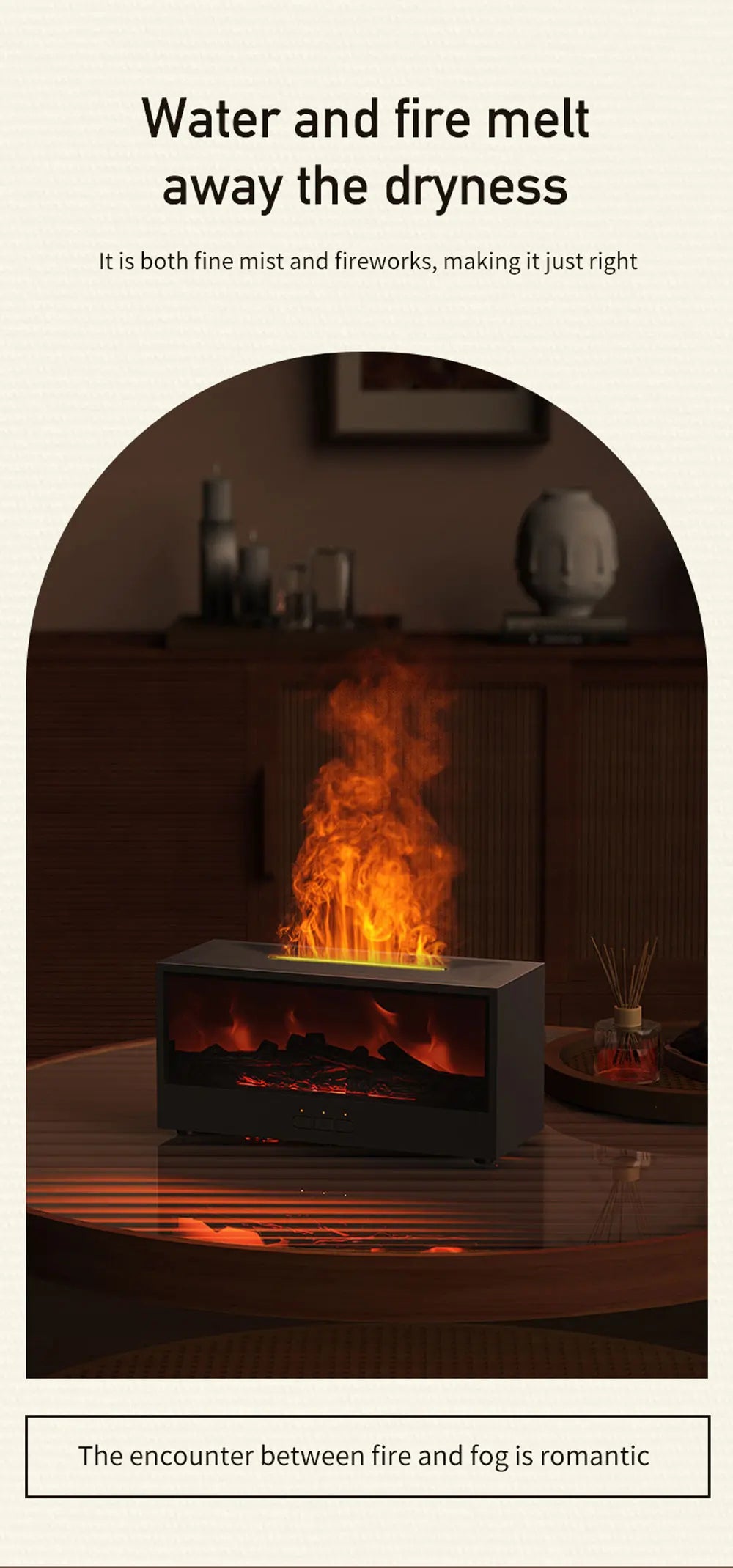 Fireplace Automatic Air Humidifier