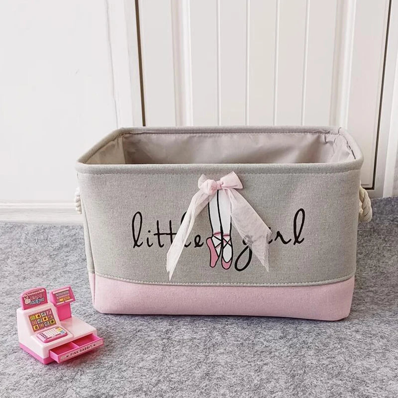 Pink Storage Basket for Girls
