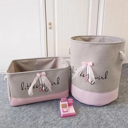 Pink Storage Basket for Girls