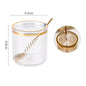 Elegant Seasoning Jar with Spoon