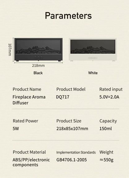 Fireplace Automatic Air Humidifier