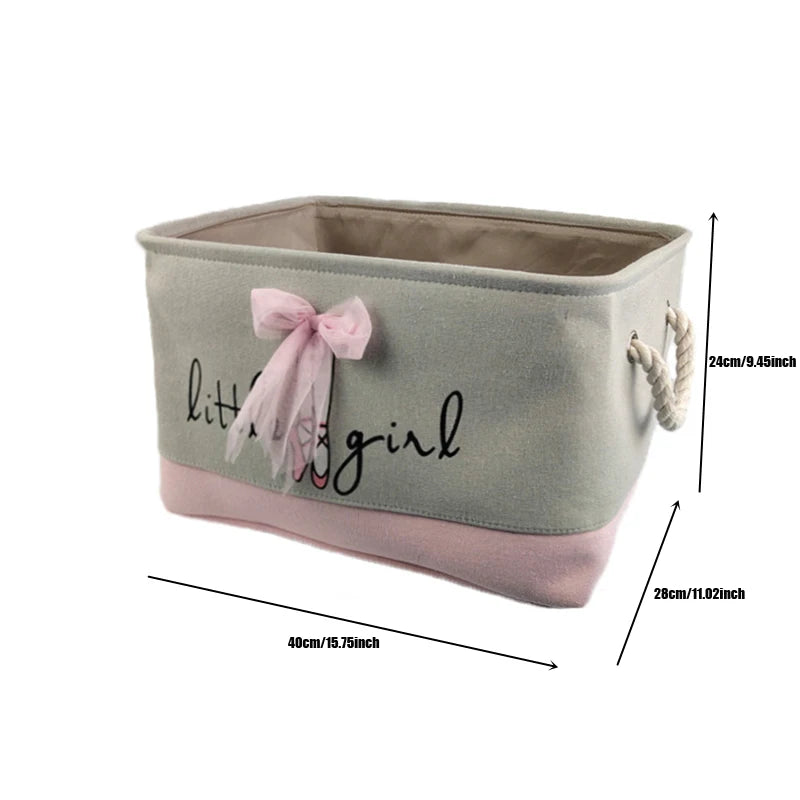 Pink Storage Basket for Girls