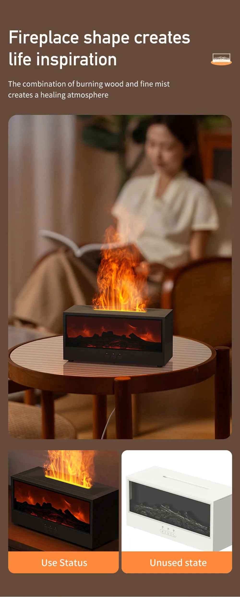 Fireplace Automatic Air Humidifier